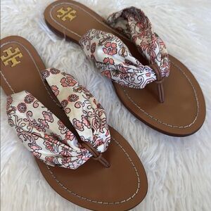 Tory Burch Carson Floral Sandals